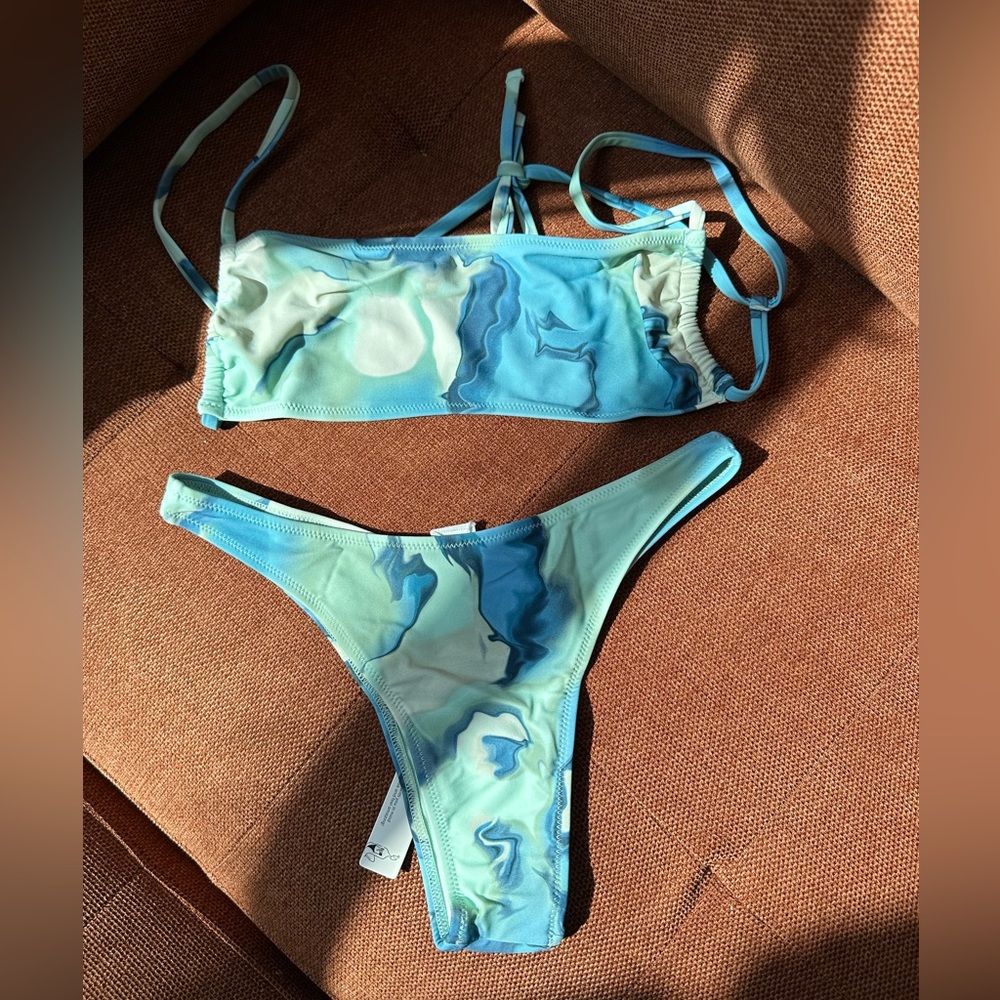Super cute blue bikini